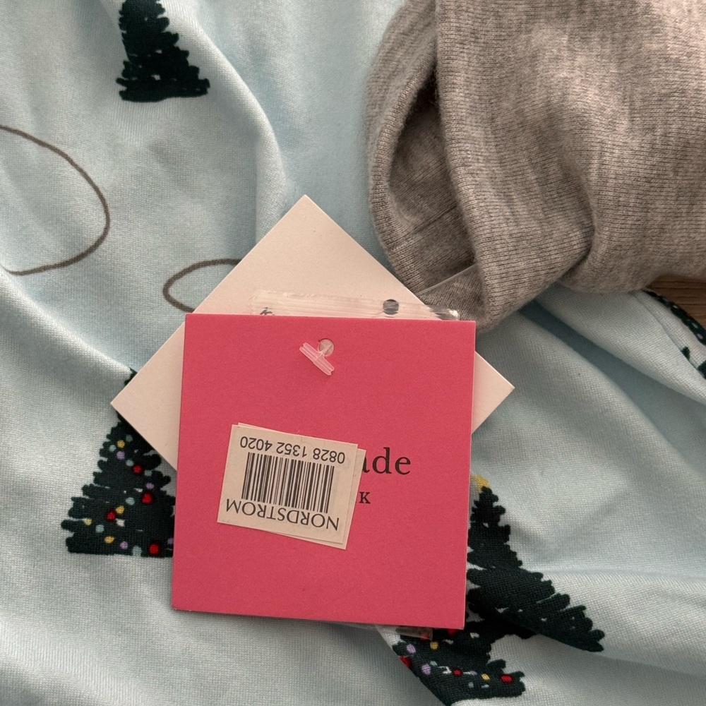 NWT Kate Spade New York Printed Long Jogger Pajama Set - Picture 5 of 8